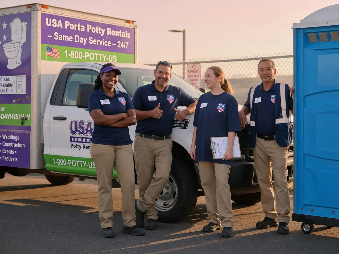 Porta Potty Rental company in Glendale, MA